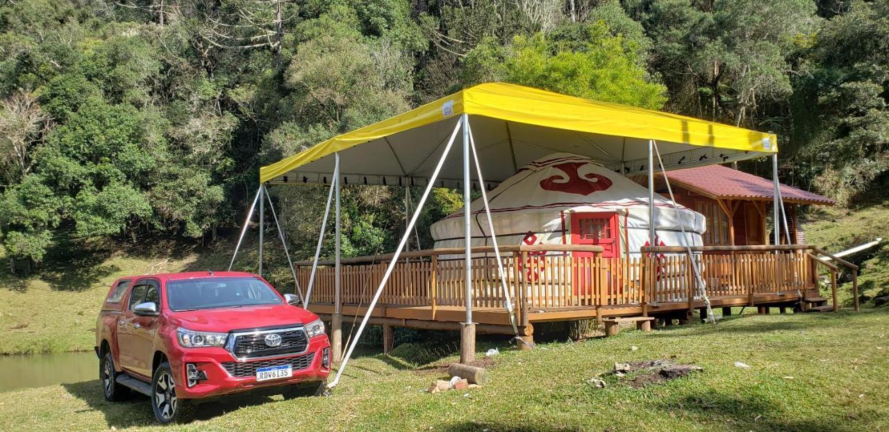 Casa Campo Yurt 3 Aconchego Tenda Mongolica Wifi ウルビシ エクステリア 写真